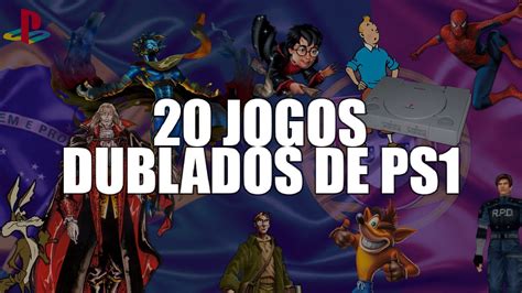 jogos de ps1 dublados